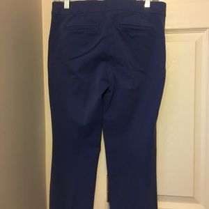 Cobalt Blue J Crew Ankle length dress pants